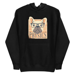 unisex-premium-pullover-hoodie-black-front-6a15adca2bef4.jpg Physics Nerdy Dog Hoodie
