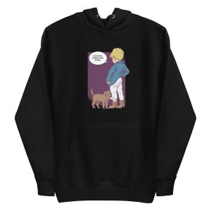 Boy and Dog Hoodie
