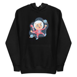 unisex-premium-pullover-hoodie-black-front-6a16d7ac3cd46.jpg Space Cat Hoodie