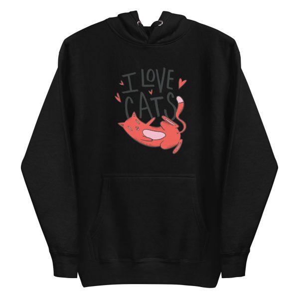 I Love Cats Hoodie