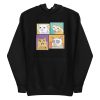 unisex-premium-pullover-hoodie-black-front-6a16e827f14d7.jpg Meme Cats Hoodie