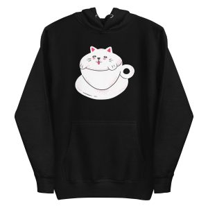 Cute Cat Coffee Hoodie