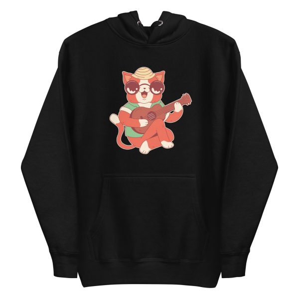 Ukulele Cat Hoodie