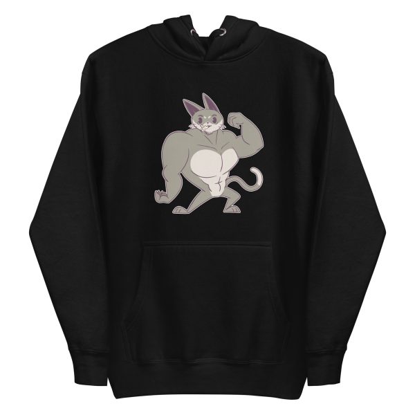 Muscle Cat Hoodie