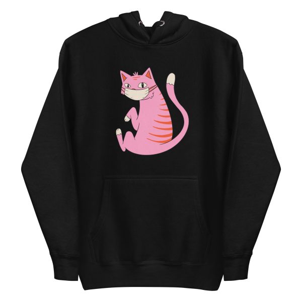 Face Mask Cat Hoodie