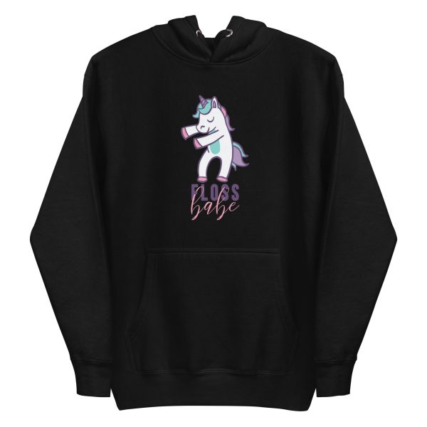 unisex-premium-pullover-hoodie-black-front-6a17aa2ce9106.jpg Floss Unicorn Hoodie