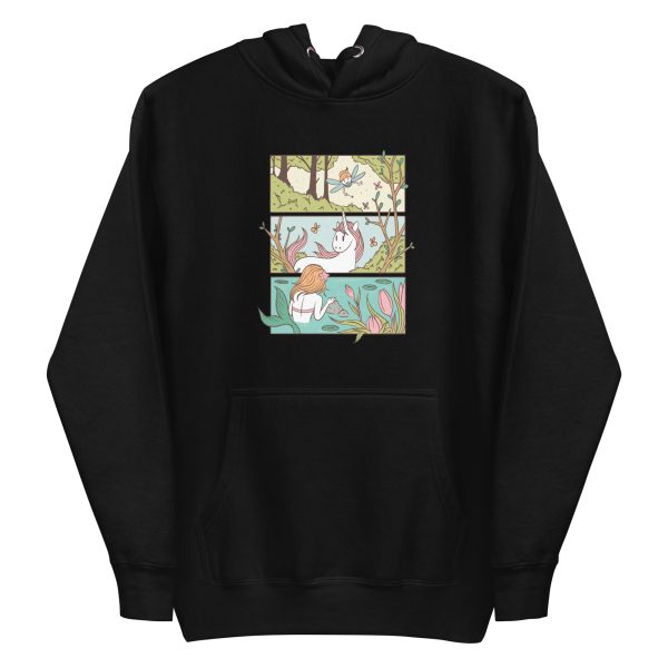 unisex-premium-pullover-hoodie-black-front-6a17b1fbbbe22.jpg Enchanted Forest Hoodie