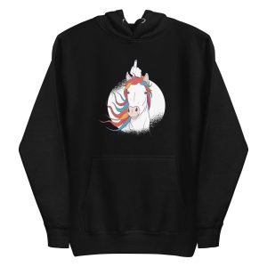 Unicorn Middle Finger Hoodie