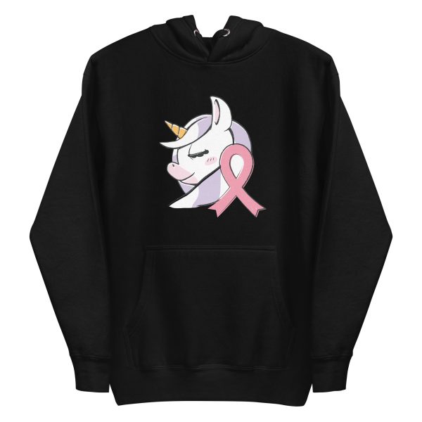 unisex-premium-pullover-hoodie-black-front-6a17e584d65e6.jpg Unicorn Breast Cancer Hoodie