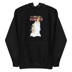 unisex-premium-pullover-hoodie-black-front-6a17fa3b2f2de.jpg Summer Unicorn Hoodie