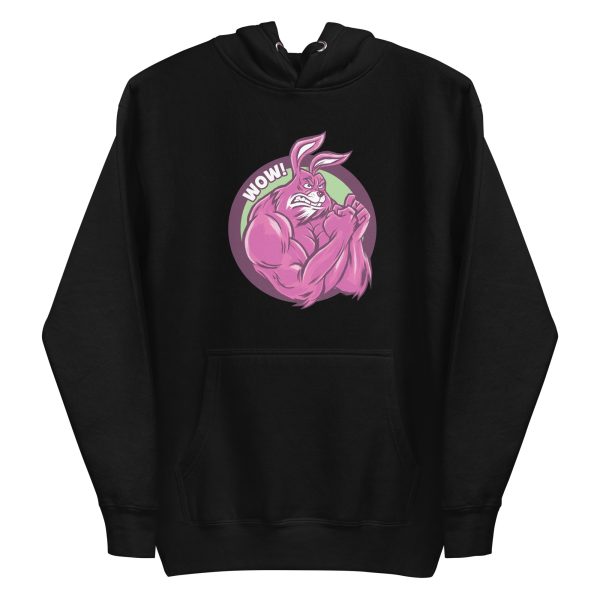 Muscular Bunny Hoodie