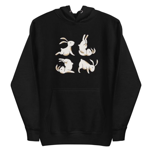 Yoga Rabbits Hoodie