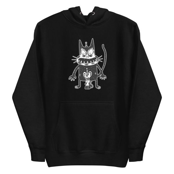 Creepy Cat and Mouse Hoodie