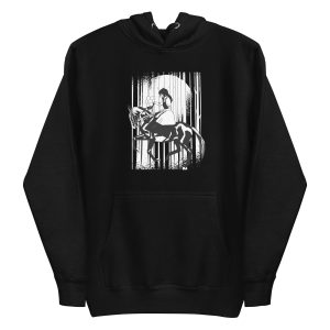 Woman Riding Horse Hoodie