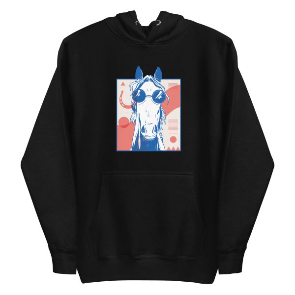 Abstract Horse Hoodie