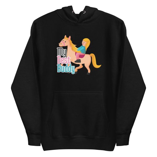 unisex-premium-pullover-hoodie-black-front-6a182d1629f58.jpg My Best Buddy Hoodie