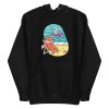 unisex-premium-pullover-hoodie-black-front-6a1831204cf37.jpg Fox and Rabbit Beach Friends Hoodie