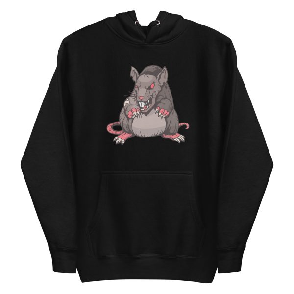 Dark Angry Rat Hoodie