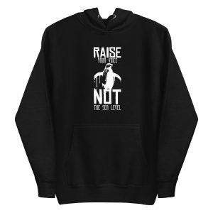 unisex-premium-pullover-hoodie-black-front-6a184425a9115.jpg Raise Your Voice Hoodie
