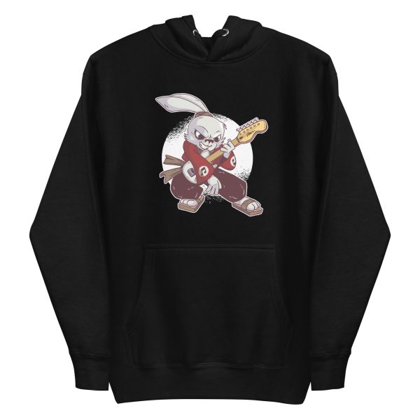 Samurai Guitarist Rabbit Hoodie