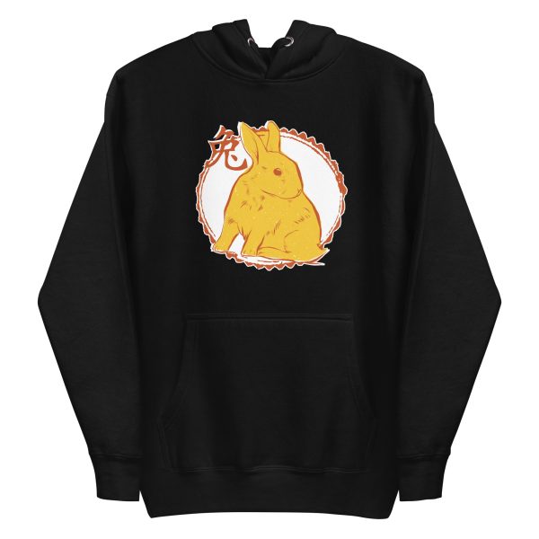 unisex-premium-pullover-hoodie-black-front-6a18f92e581d1.jpg Chinese Rabbit Hoodie