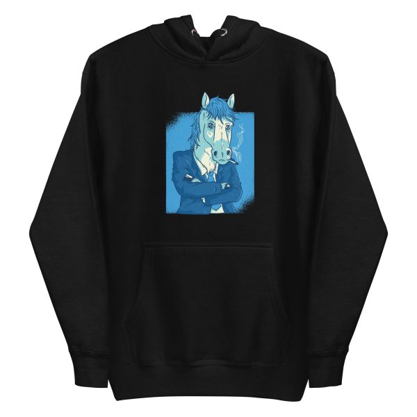 Horse In Business Suit Hoodie