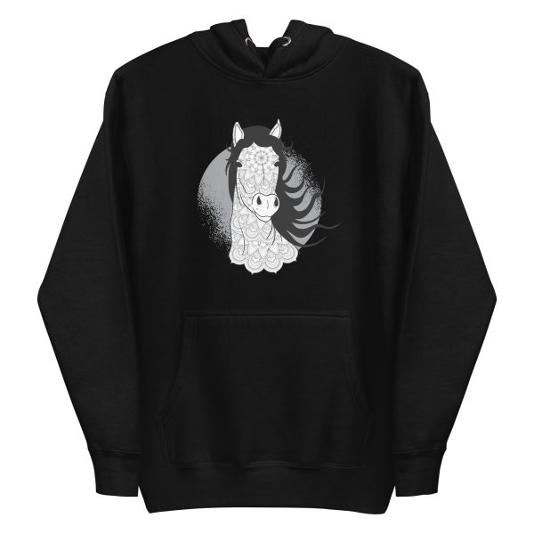 Mandala Horse Hoodie