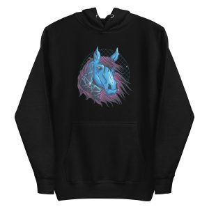 Neon Horse Hoodie