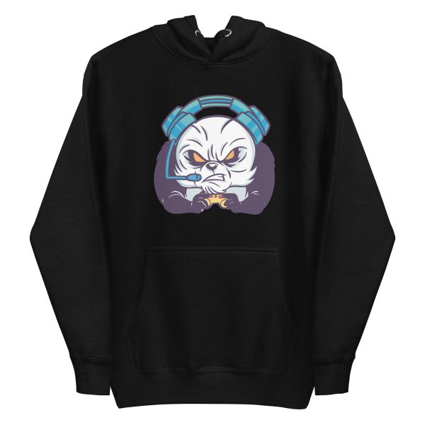 unisex-premium-pullover-hoodie-black-front-6a191e5644dc4.jpg Gamer Panda Hoodie