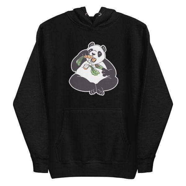 Panda Eating Hoodie