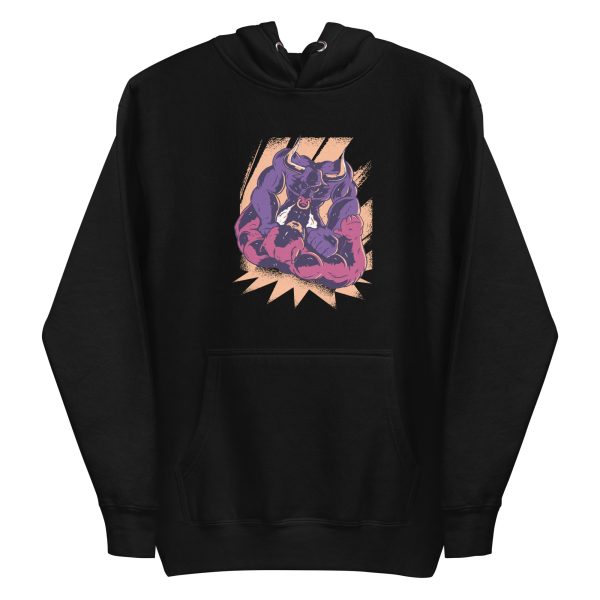 Bull and Bear Fight Hoodie