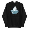 Polar Bear Sitting Ice Hoodie