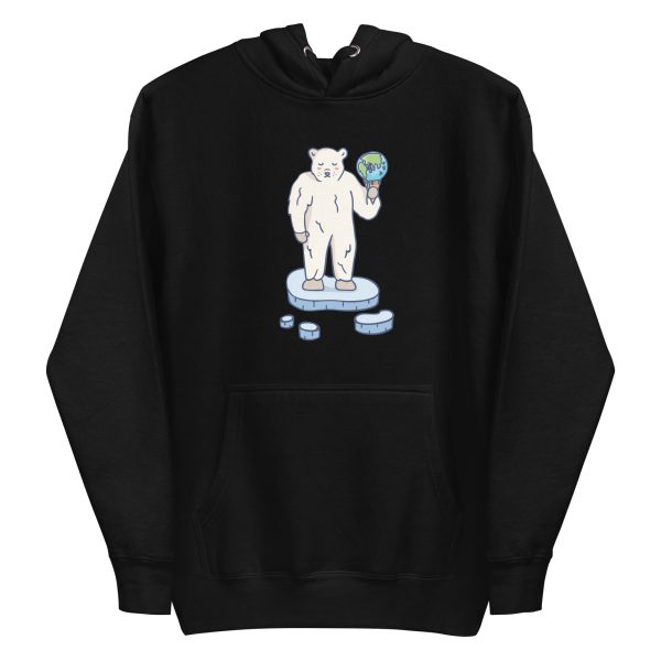 Global Warming Polar Bear Hoodie