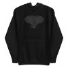 African Elephant Mandala Hoodie