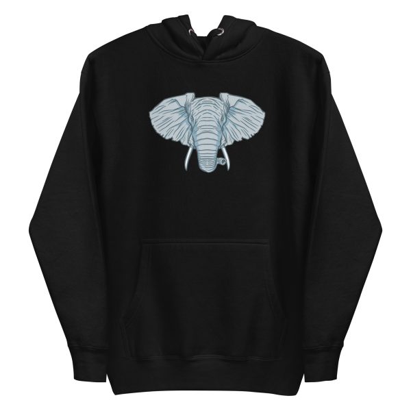 unisex-premium-pullover-hoodie-black-front-6a197582e32c1.jpg Elephant Head Hoodie