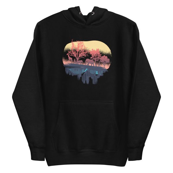 Nature and City Hoodie