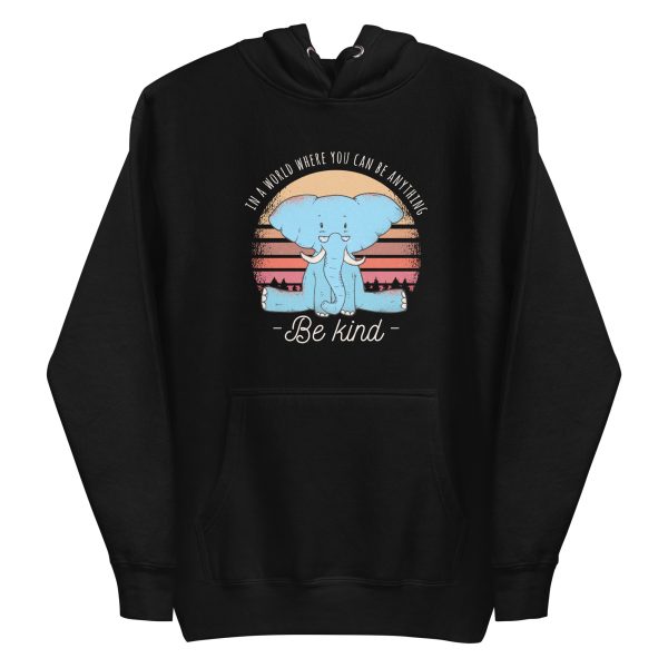Be Kind Elephant Hoodie