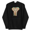 Colorful Elephant Mandala Hoodie