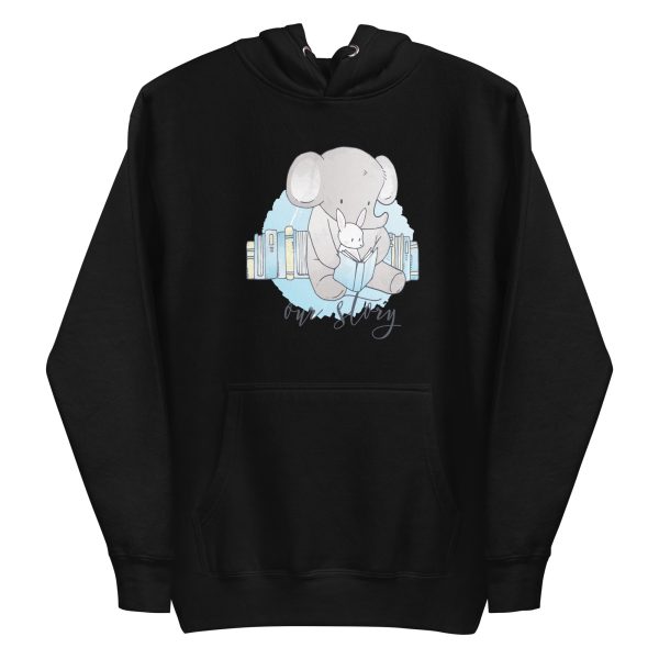 Elephant Cartoon Hoodie