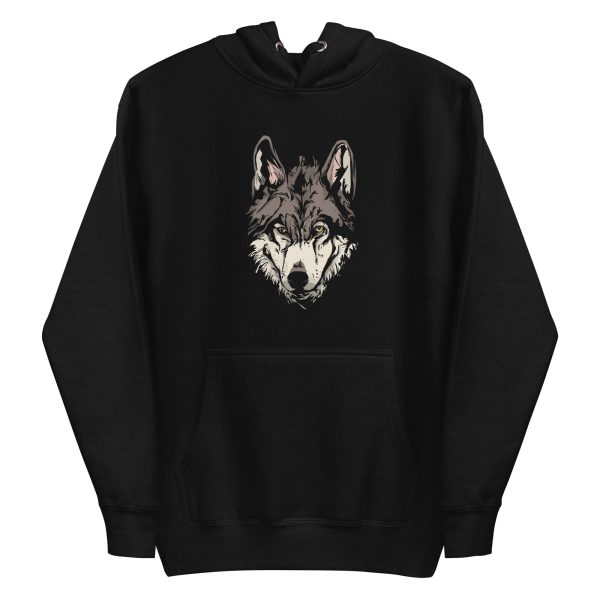 Wolf Face Hoodie