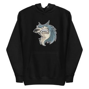 Wolf Cartoon Hoodie