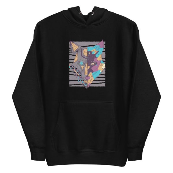Double Faced Wolf Hoodie