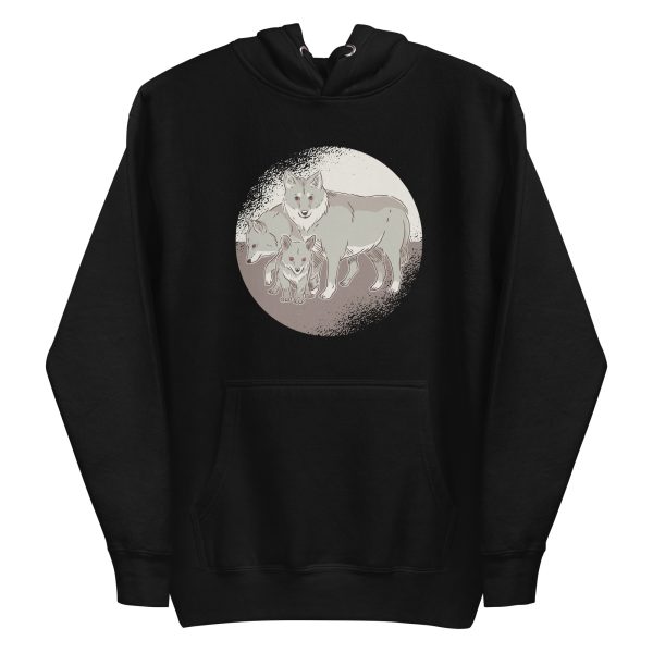 unisex-premium-pullover-hoodie-black-front-6a1a9cbb7a95f.jpg Wolf Family Hoodie