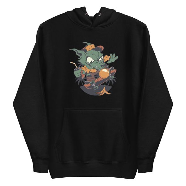 unisex-premium-pullover-hoodie-black-front-6a1ac858d5352.jpg Skater Werewolf Hoodie