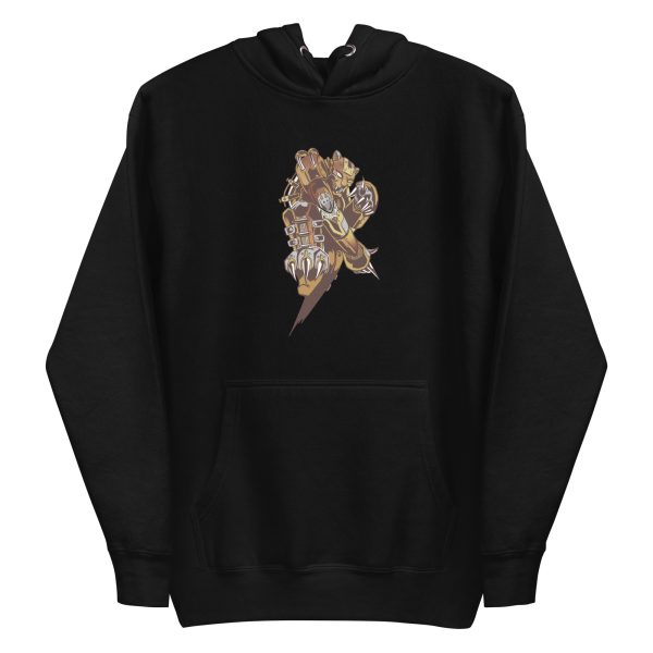 unisex-premium-pullover-hoodie-black-front-6a1aceedaa798.jpg Steampunk Tiger Hoodie