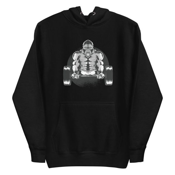 Gorilla Dumbbell Hoodie