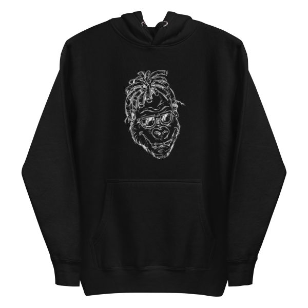 Gorilla Hand Drawn Hoodie