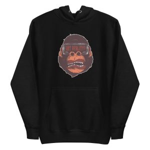unisex-premium-pullover-hoodie-black-front-6a1adc57d17bf.jpg Gorilla Reality Hoodie