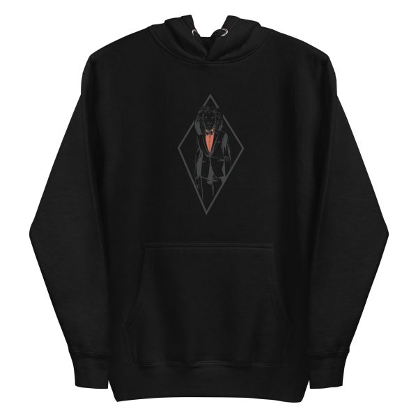 unisex-premium-pullover-hoodie-black-front-6a1affc1f28c2.jpg Formal Lion Hoodie