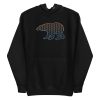 Hexagon Polar Bear Hoodie